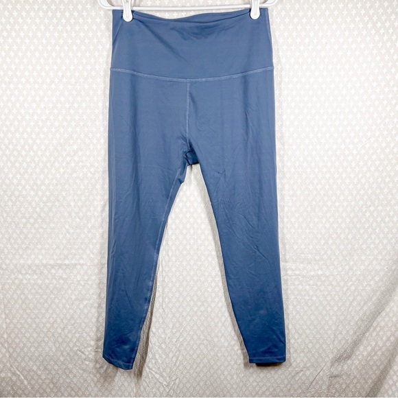 Beyond Yoga Dusty Blue Power Beyond High Rise Leggings - Picture 1 of 4